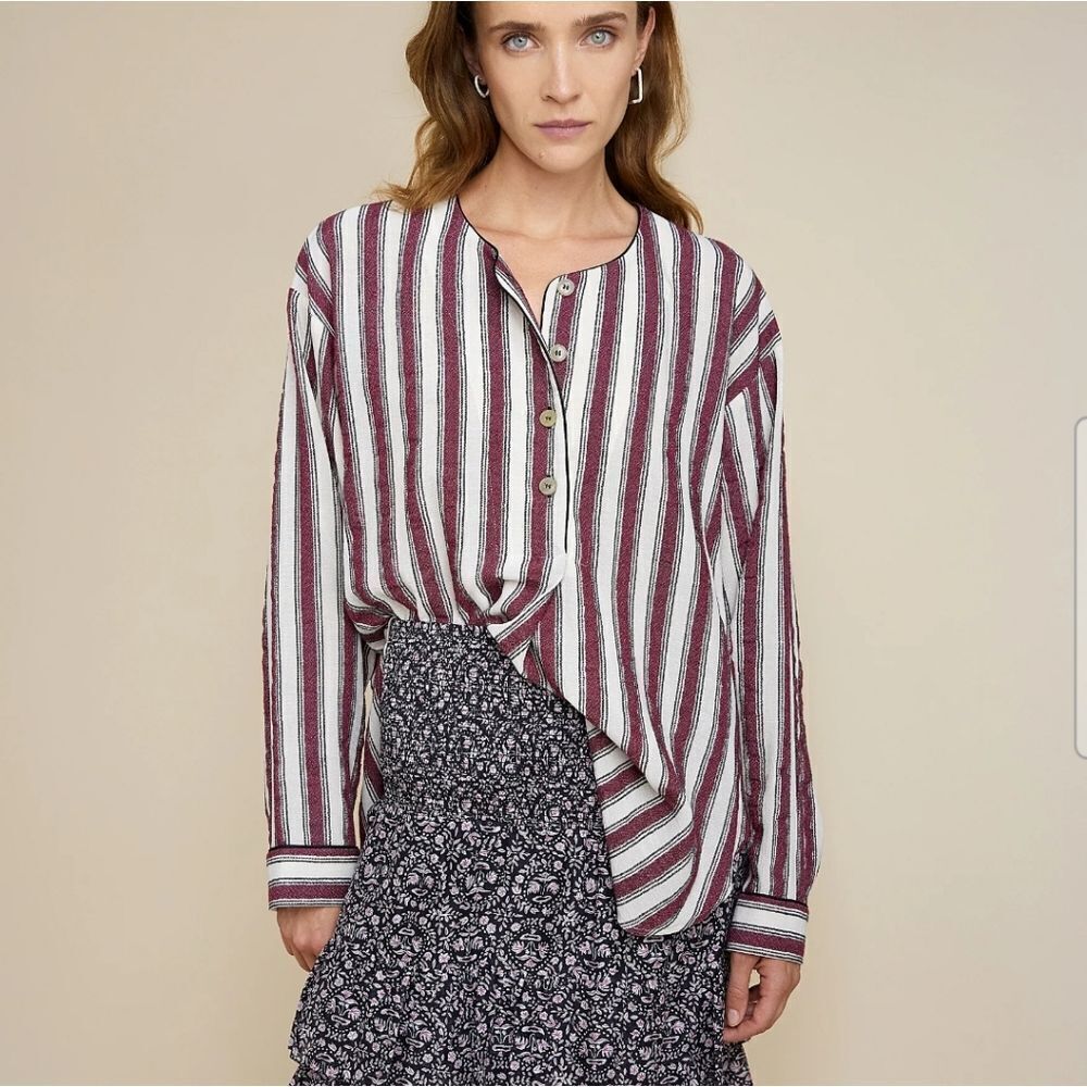 Les‎ Coyotes de Paris Lanu Stripe Top Size 42